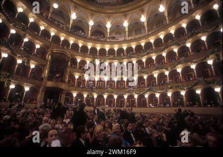 Oper Rom An interior view of the Teatro dell'Opera di Roma during rehearsals for ...