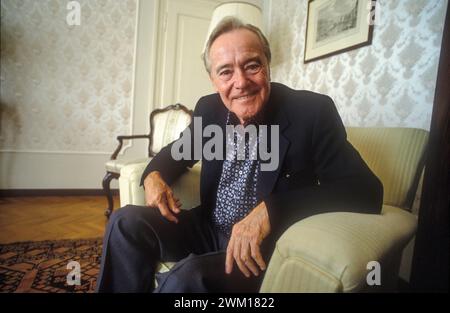 3832392 Jack Lemmon; (add.info.: Venice film Festival 1992. Actor Jack Lemmon, winner of the Coppa Volpi award for best actor for his role in 'Glengarry Glen Ross' directed by James Foley / Mostra del Cinema di Venezia 1992. L'attore Jack Lemmon, vincitore della Coppa Volpi come miglior attore per il suo ruolo nel film 'Americani', diretto da James Foley); © Marcello Mencarini. All rights reserved 2024. Stock Photo