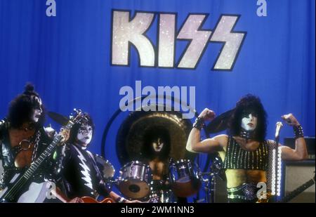 MME4696684 American rock band KISS in concert, Rome about 1980/KISS, rock group, Roma 1980 circa -; (add.info.: American rock band KISS in concert, Rome about 1980/KISS, rock group, Roma 1980 circa -); © Marcello Mencarini. All rights reserved 2024. Stock Photo