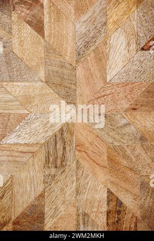 Natural decorative wooden texture background, mango wood. Stock Photo