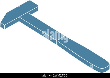 Isolated hammer icon Vector Stock Vector