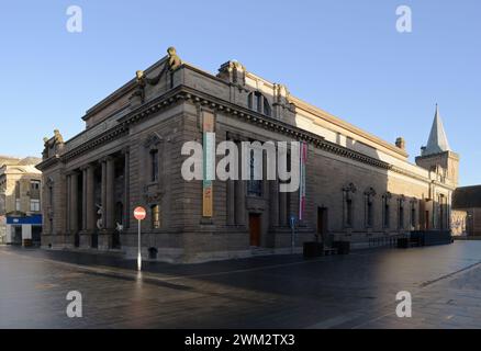 The former Perth city hall has been redeveloped to become Perth Museum and will house the Stone of Destiny, opening in March 2024. Stock Photo