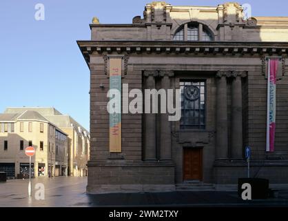 The former Perth city hall has been redeveloped to become Perth Museum and will house the Stone of Destiny, opening in March 2024. Stock Photo