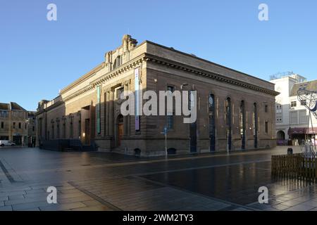 The former Perth city hall has been redeveloped to become Perth Museum and will house the Stone of Destiny, opening in March 2024. Stock Photo