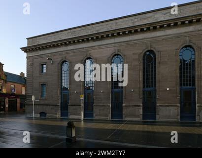 The former Perth city hall has been redeveloped to become Perth Museum and will house the Stone of Destiny, opening in March 2024. Stock Photo