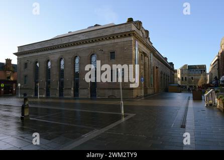 The former Perth city hall has been redeveloped to become Perth Museum and will house the Stone of Destiny, opening in March 2024. Stock Photo