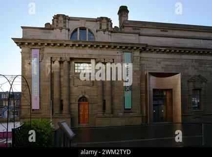 The former Perth city hall has been redeveloped to become Perth Museum and will house the Stone of Destiny, opening in March 2024. Stock Photo