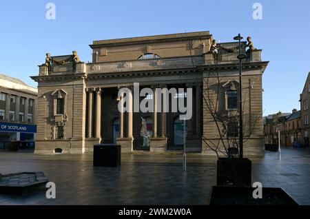 The former Perth city hall has been redeveloped to become Perth Museum and will house the Stone of Destiny, opening in March 2024. Stock Photo