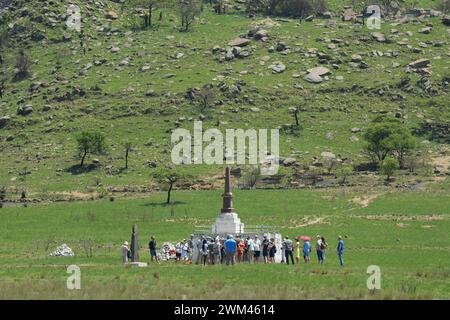 Military history attraction, battle of Isandlwana landscape, 1879 Anglo ...