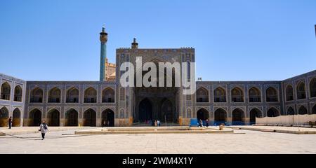 Isfahan, Iran, 06.30.2023: The Jameh Mosque of Isfahan or Friday Mosque of Isfahan, Iran. Stock Photo