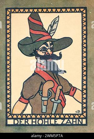 クレマン・セルヴォー 直筆サイン『一時の休息』木版画 1945年 0407W