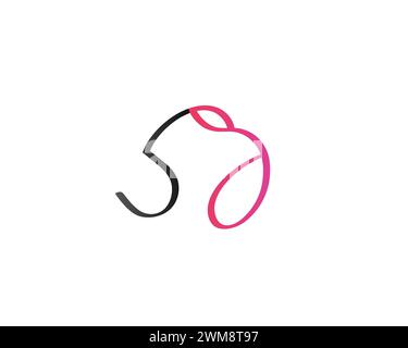 creative letter SG logo design vector template Stock Vector