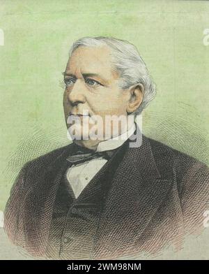 Bernhard Ernst von Bülow 1877. Stock Photo