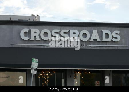 Los Angeles, California, USA 23th February 2024 Crossroads Restaurant
