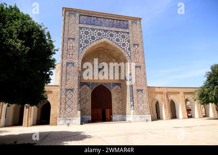 Kuk Gumbaz Mosque in Shahrisabz, Uzbekistan Stock Photo