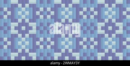 Seamless traditional woven pattern called Anyaman Stock Vector