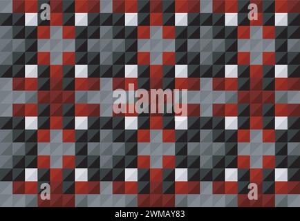 Seamless traditional woven pattern called Anyaman Stock Vector