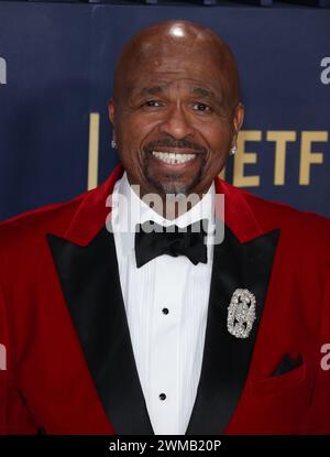 Los Angeles, United States. 24th Feb, 2024. LOS ANGELES, CALIFORNIA, USA - FEBRUARY 24: William Stanford arrives at the 30th Annual Screen Actors Guild Awards held at the Shrine Auditorium and Expo Hall on February 24, 2024 in Los Angeles, California, United States. (Photo by Xavier Collin/Image Press Agency) Credit: Image Press Agency/Alamy Live News Stock Photo