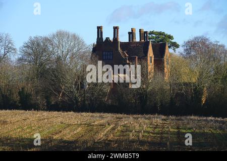 Aston Bury Manor, Hertfordshire Stock Photo