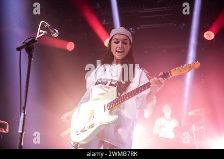 Marlena performing at Sala Apolo, Barcelona 23 Feb. 2024. Photographer: Ale Espaliat Stock Photo