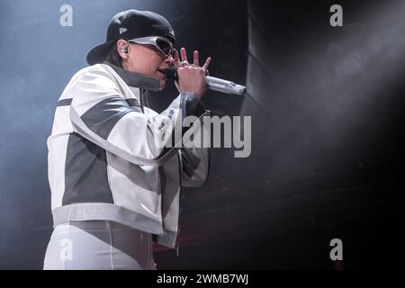 Marlena performing at Sala Apolo, Barcelona 23 Feb. 2024. Photographer: Ale Espaliat Stock Photo