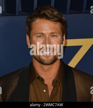 Glen Powell attends the 30th Annual Screen Actors Guild Awards at ...