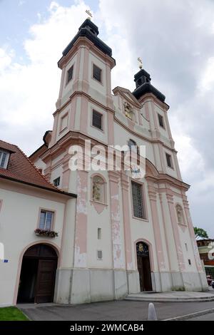 Catholic Church, Katholische Kirche, place of pilgrimage, Maria Schutz, Semmering, Austria, Europe Stock Photo