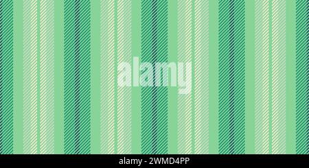 Square pattern vertical textile, lime texture stripe lines. Service fabric vector seamless background in green and light color. Stock Vector