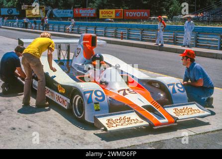 Bobby Brown. No. 79. Lola T290 HU3/Chevrolet. SCCA Can-Am. Watkins Glen International. Stock Photo