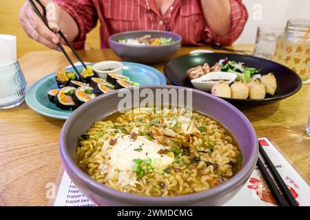 Merida Mexico,Xcumpich Calle 20A,Kim's House Korean restaurant restaurants dine dining eating out,casual cafe cafes bistro bistros food,business busin Stock Photo