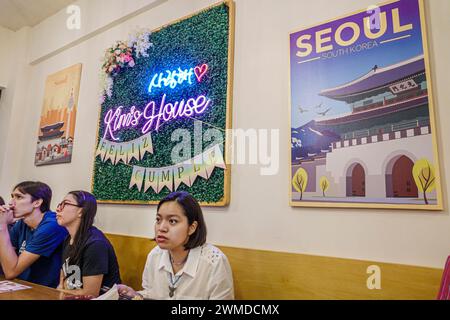 Merida Mexico,Xcumpich Calle 20A,Kim's House Korean restaurant restaurants dine dining eating out,casual cafe cafes bistro bistros food,business busin Stock Photo