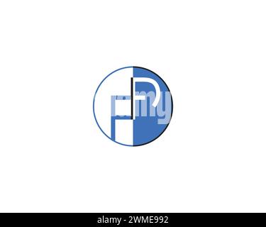 Creative FF Letter Logo Design Template Vector Stock Vector