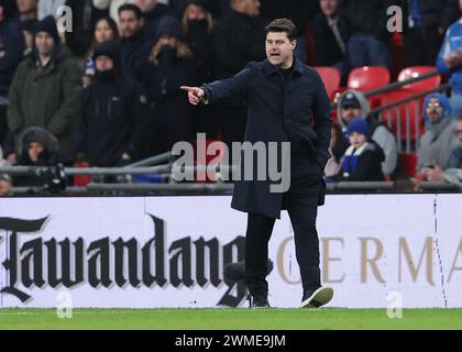 Manager of Chelsea, Mauricio Pochettino Chelsea v Liverpool, Carabao