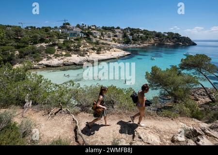 Mago beach, nudist beach, Calvia, Mallorca, Balearic Islands, Spain