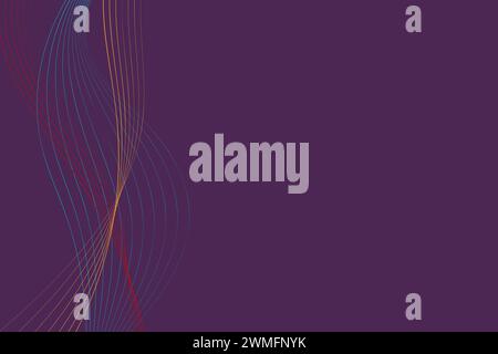 A purple background featuring intersecting lines in various shades of purple. The lines create a dynamic and geometric pattern on the background, adding depth and interest to the composition Stock Vector