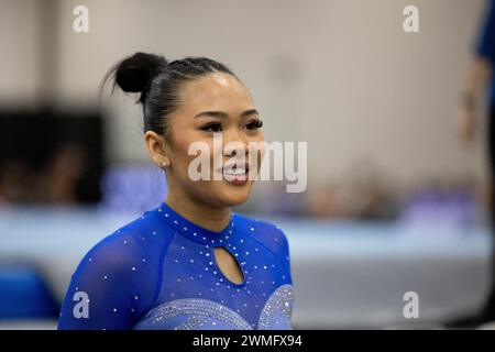 February 24, 2025 Olympic gold medalist Suni Lee during the 2025