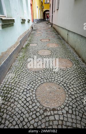 Liberec, Czech Republic. 25th Feb, 2024. The G300 association decorates ...