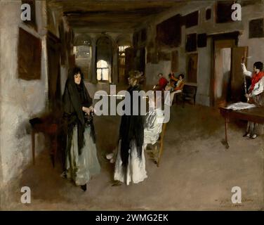 John Singer Sargent A Venetian Interior (1880s Stock Photo - Alamy