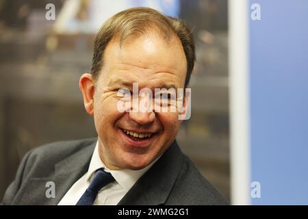 Jesse Norman MP, Conservative MP for Hereford - 23 February 2024 Picture by Antony Thompson/Thousand Word Media Ltd  © Thousand Word Media Ltd 2024. N Stock Photo