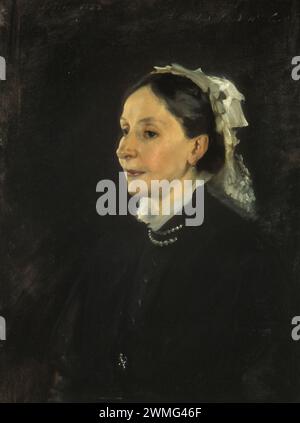 Sargent John Singer - Portrait of Mrs. Daniel Sargent Curtis Stock Photo