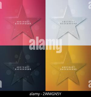 Multicolour abstract circle shape backdrop texture, vector background cover design, poster, cd cover, flyer, website backgrounds or advertising Stock Vector