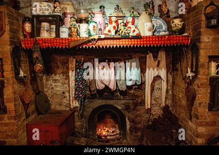 IRELAND / Glencullen/Johnnie Fox's Pub in Glencullen, Ireland. Stock Photo