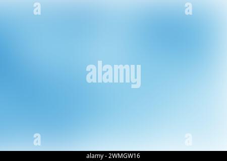 Abstract blue smooth gradient dynamic background. Light blue lines Stock Photo