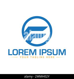 FF Letter Logo Design. Unique and Modern FF Logo Design. Stock Vector