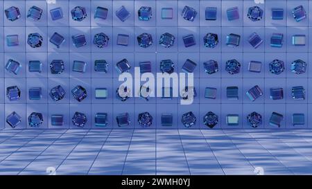 A visual depiction of data being organized and categorized into structured formats, underscoring the importance of data management in. Stock Photo