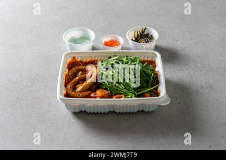 Flying Fish Roe Rice Ball Beef gopchang gopdoritang, flying fish roe rice balls, and gopchang ...