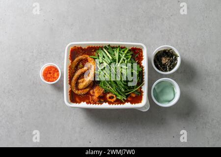 Flying Fish Roe Rice Ball Beef gopchang gopdoritang, flying fish roe rice balls, and gopchang ...