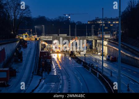 Vollsperrung der Autobahn A565 und Bundesstraße B56 aufgrund von ...