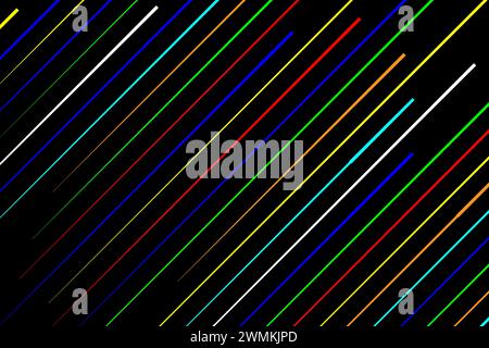 Shiny diagonal lines wallpaper with black background Stock Vector Image ...