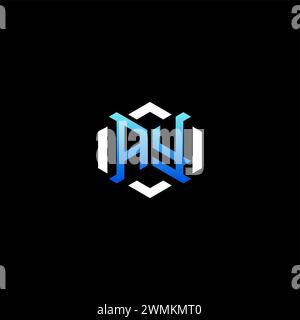 AY initial gaming concept ideas for esport team, twitch, streamer and gamer Stock Vector